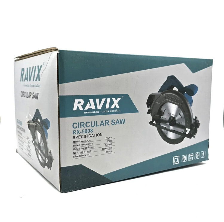 اره گرد بر راویکس 185 میلی متر مدل RX-5808